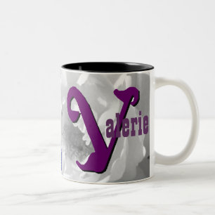 Bicolor Valerie personalizó la taza conocida