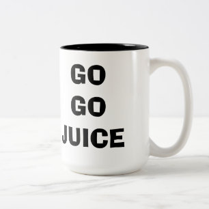 Bicolor Vaya van taza de Coffe del jugo
