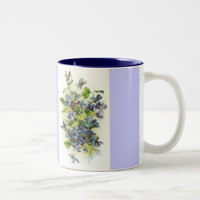 Bicolor violetas, taza de las violetas (Derecha)