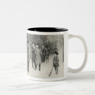 Bicolor Víspera de navidades en la taza del tiempo colonia