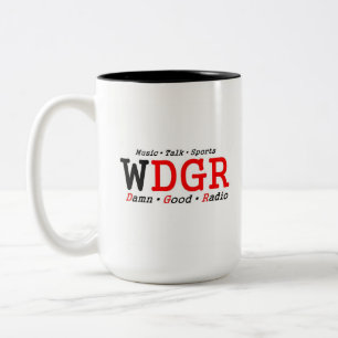 Bicolor WDGR - taza (15 onzas.)