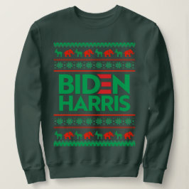 BIDEN HARRIS UGLY NAVIDADES SWEATER (Verde)