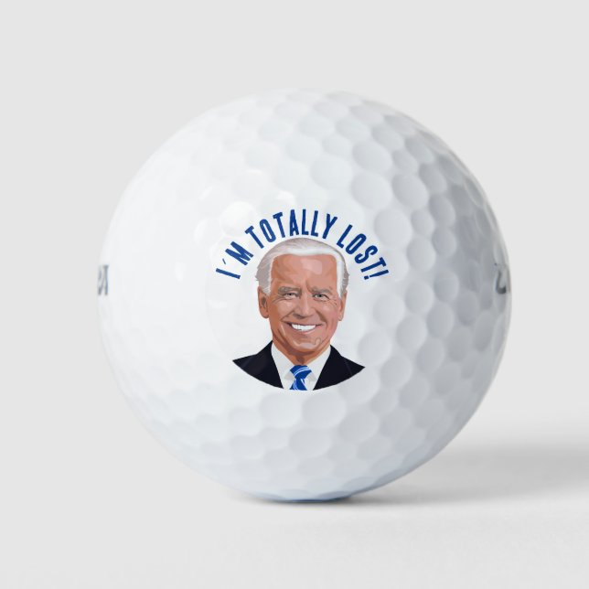 Biden Perdió Las Bolas De Golf Personalizadas (Anverso)