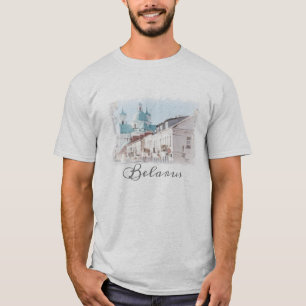 Bielorrusia Hrodna Grodno Arquitectura T-Shirt Top