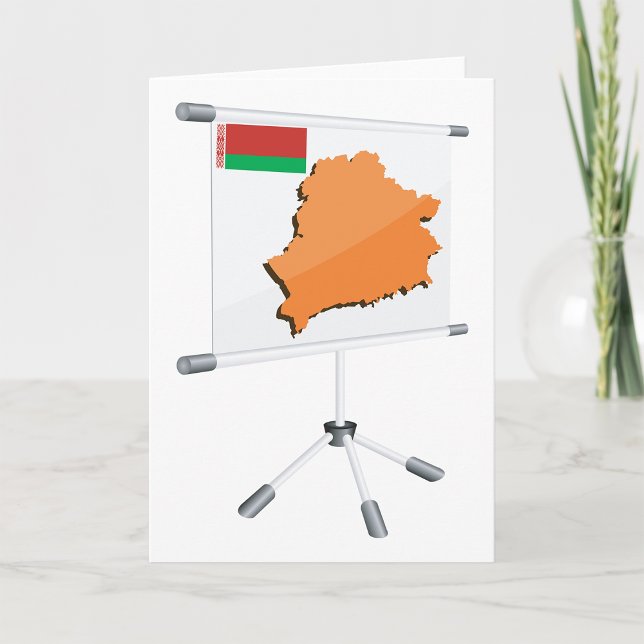 Bielorrusia Mapa de tarjetas de felicitación (Subido por el creador)