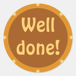 Bien hecho - Serie de profesores Pegatinas