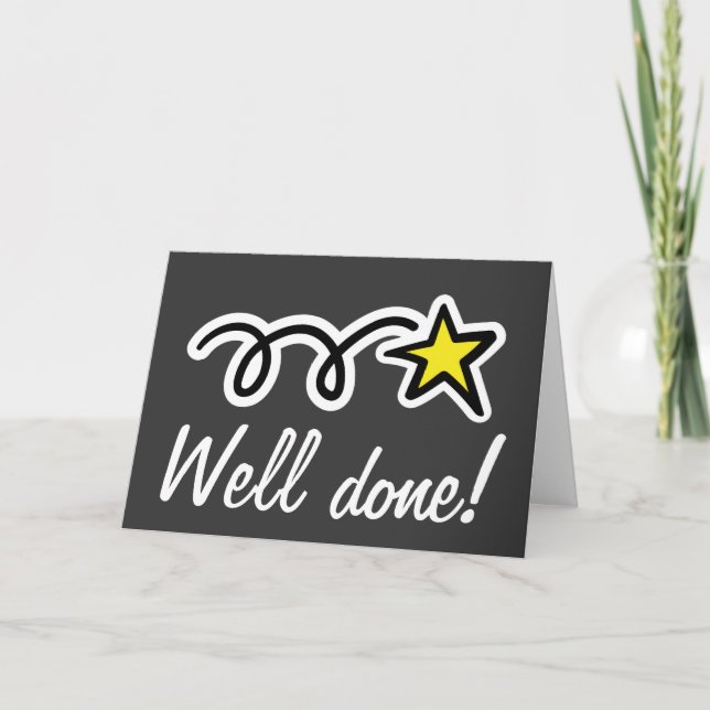 ¡Bien hecho! Tarjeta de apreciación del empleado (Anverso)