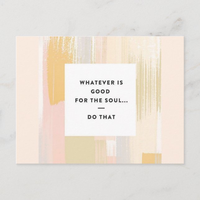 Bien por la postal Soul (Anverso)