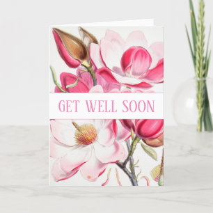 "BIEN PRONTO TARJETA DE RECIBIMIENTO FLORAL