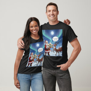 ¿Bien Rudolph? Camiseta de Navidad AI Usada