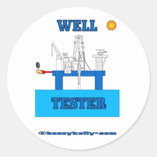 Bien Tester, Pegatina de yacimientos petrolíferos