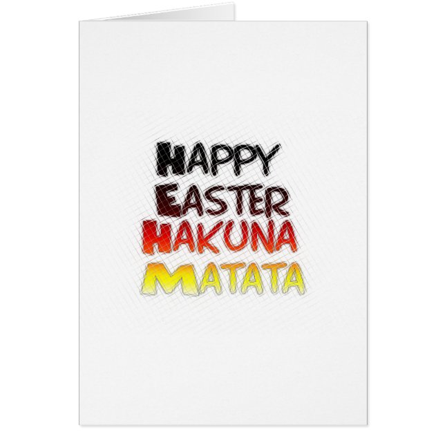 Bienaventurada temporada navideña Hakuna Matata (Frente)