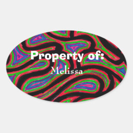 Bienes de personalizable de pegatinas