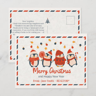 Bienes Raíces Feliz Navidad y Próspero Año Nuevo