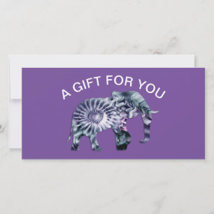 Bienestar animal - Elephant Silhouette Fractal 2