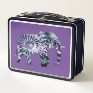 Bienestar animal - Elephant Silhouette Fractal 2