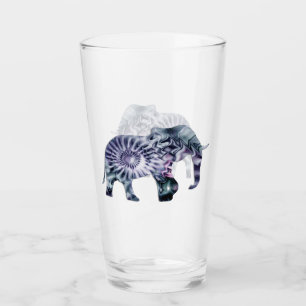 Bienestar animal - Elephant Silhouette Fractal 2