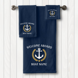 Bienvenida a bordo Nombre del barco Anchor Laurel