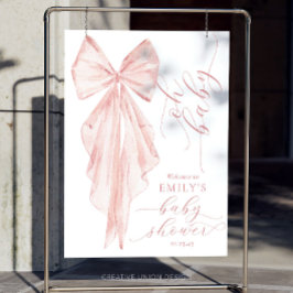 Bienvenida a color de agua Minimalista para Baby S