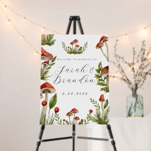 Bienvenida a los hongos del bosque Woodland Forest