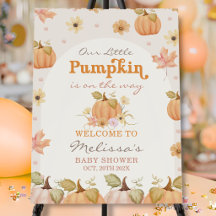 Bienvenida a nuestra pequeña calabaza en la ducha