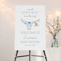 Bienvenida al baby shower del oso niño