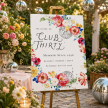 Bienvenida al cumpleaños del Club Thirty Garden Di