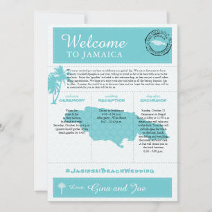 Bienvenida al fin de semana del Boda de Jamaica