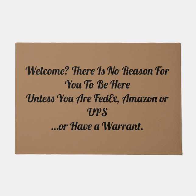 ¿Bienvenida? Alfombra (Anverso)