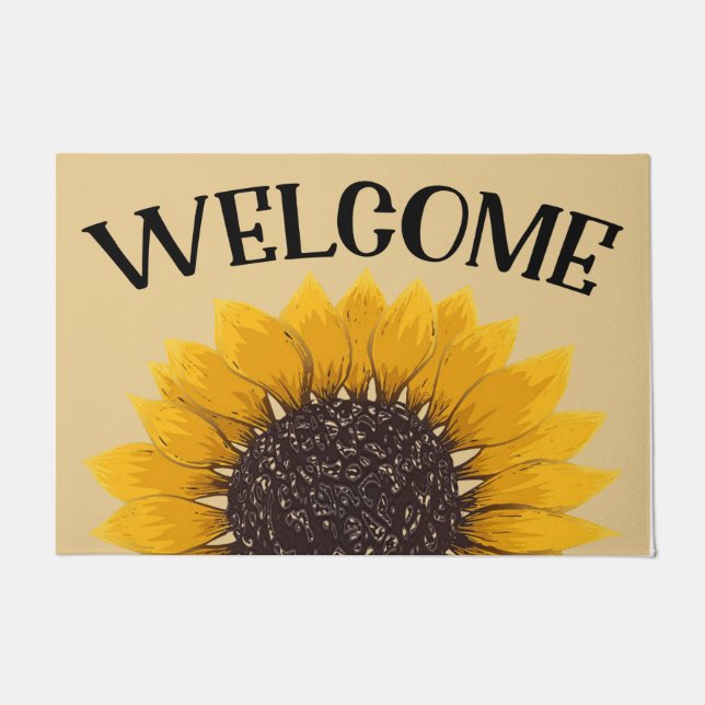  Bienvenida Alfombras de girasol, regalo de bienve (Anverso)