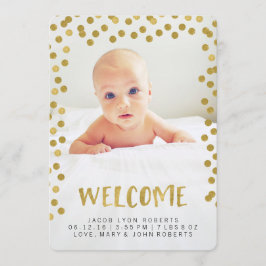 Bienvenida | Anuncios de nacimiento de la fotograf