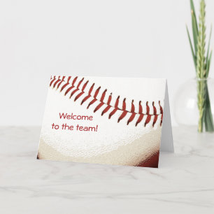 bienvenida de bienvenida a la tarjeta de equipo co
