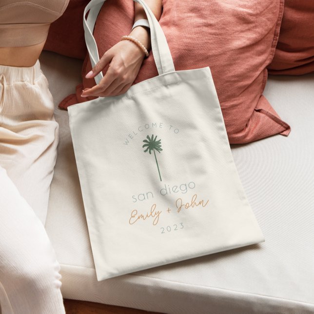 bienvenida de boda personalizada a la bolsa de tot (Subido por el creador)