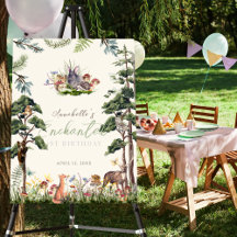 Bienvenida de cumpleaños crema para animales de bo