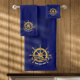 Bienvenida de la rueda náutica a bordo de la marin