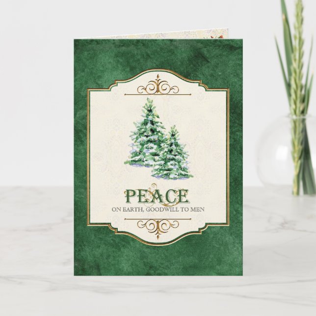 Bienvenida del Árbol de Navidad Cristiano de la Pa (Anverso)