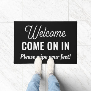 Bienvenida En La Alfombra Al Aire Libre Personaliz