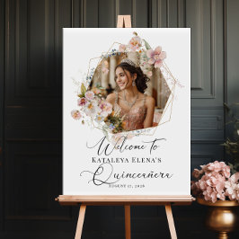 Bienvenida fotográfica de Calligraphy Quinceanera