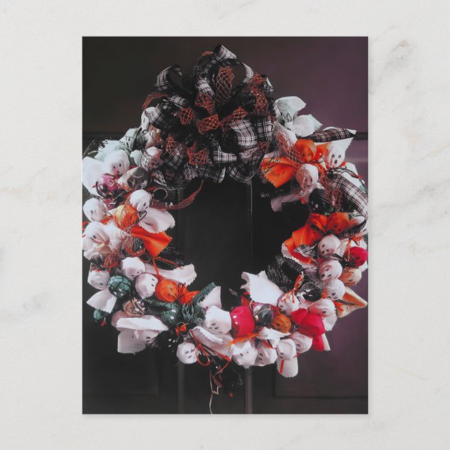 Bienvenida Halloween ~ Postcard / Invitaciones (Anverso)