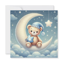 Bienvenida Invitación de Baby Boy