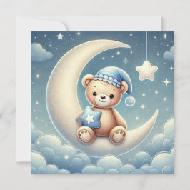 Bienvenida Invitación de Baby Boy