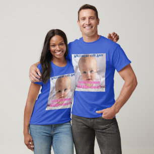 Bienvenida Mi Camiseta de Baby Shower Lindo