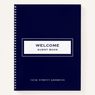 Bienvenida Navy del Libro de Invitados
