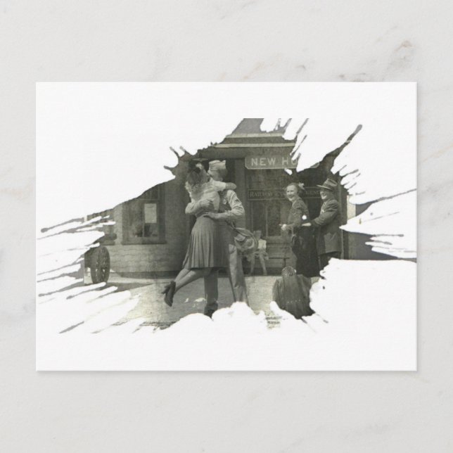 Bienvenida | Tarjeta postal (Anverso)