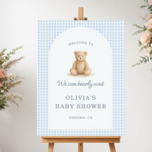 Bienvenido a Blue Bearly Wait Oso de Peluche Baby 