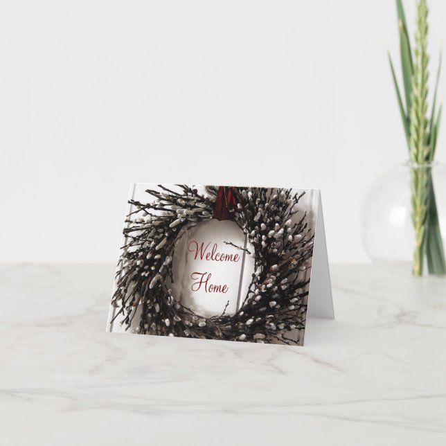 Bienvenido a casa ~ Tarjetas (Anverso)