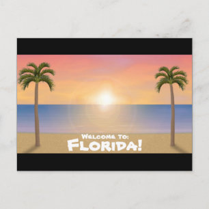 Bienvenido a Florida: Postal de escena de playa