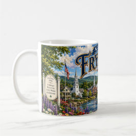 Bienvenido a Fryeburg Maine Taza de Café