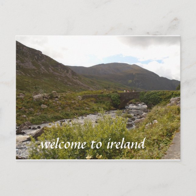 bienvenido a irlanda postal (Anverso)