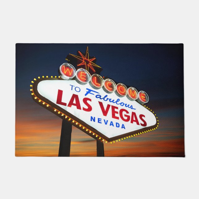 Bienvenido a la alfombra de puertas de Las Vegas (Anverso)